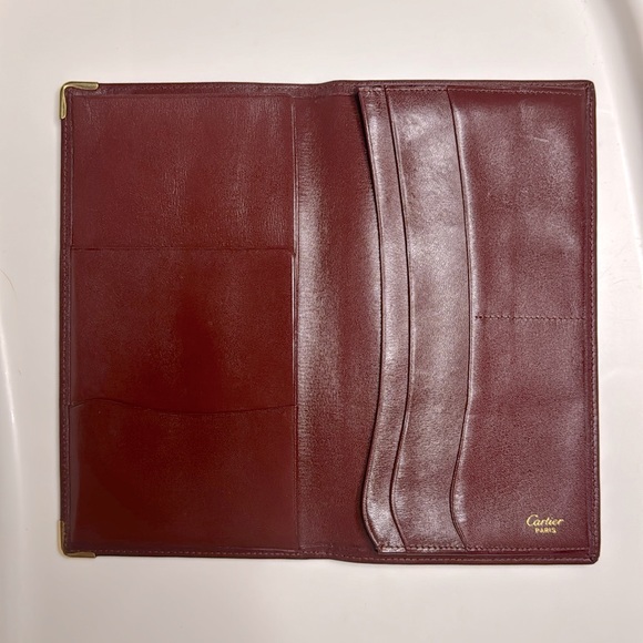 Cartier Bifold Long Wallet Bordeaux - Picture 2 of 9